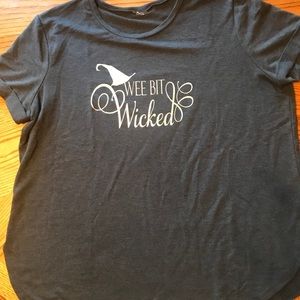 Halloween T-Shirt Wee Bit Wicked